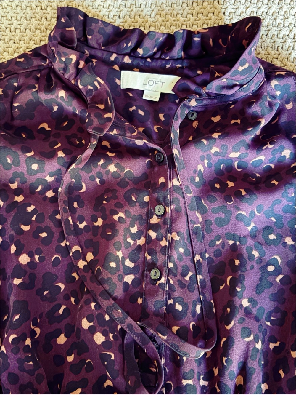 Loft leopard print dress - Picture 3 of 5